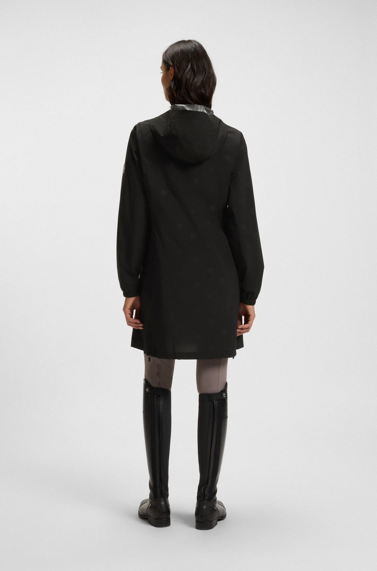 Boss Equestrian Lara Long Rain Jacket - Black