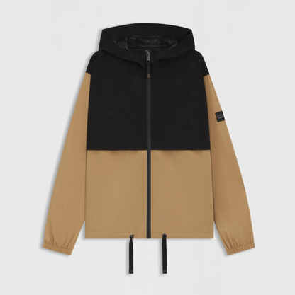 Boss Equestrian Louise Women’s Rain Jacket - Black/Camel