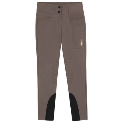 Boss Equestrian Hannah Knee Grip Breeches - Dark Pumice