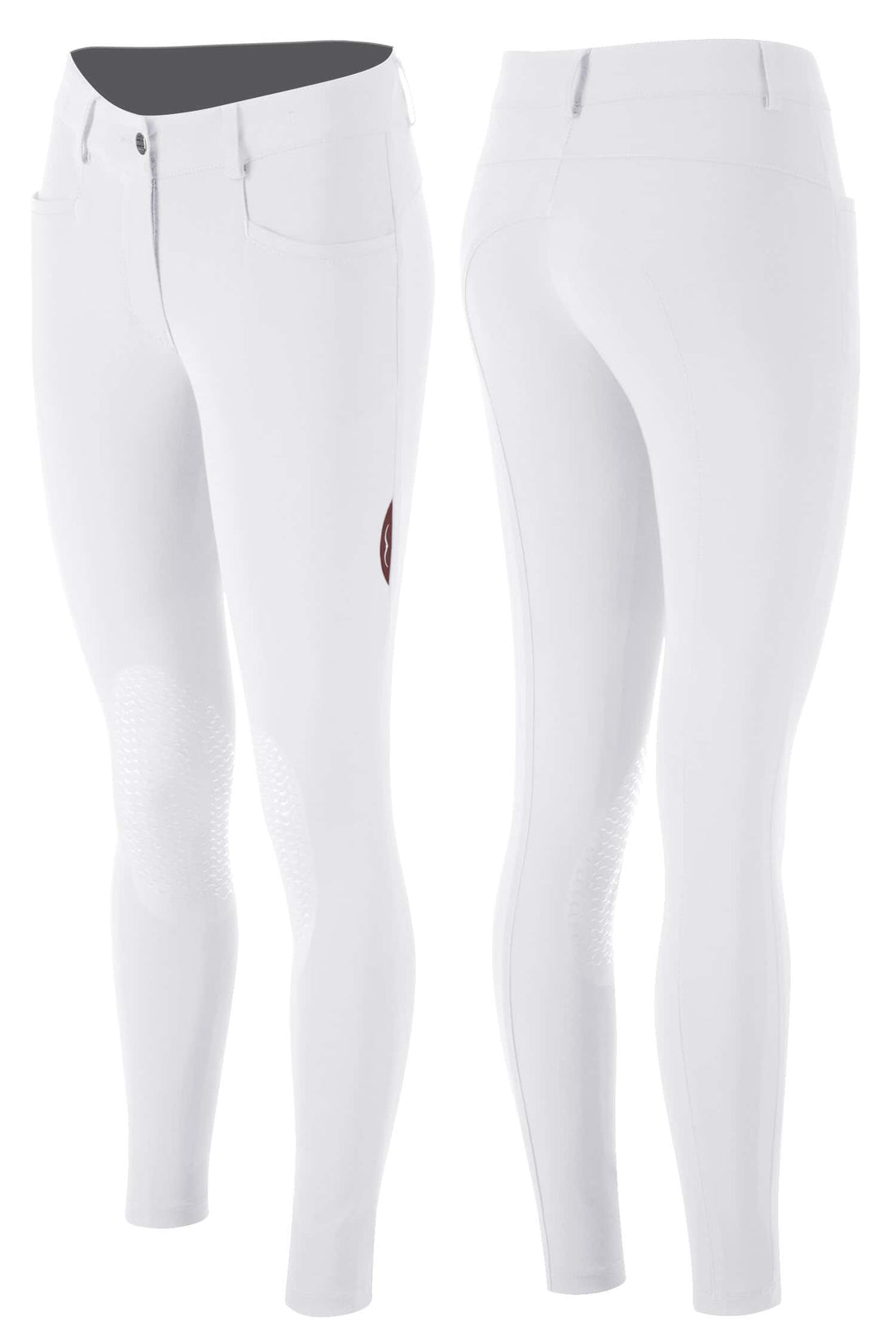 Animo Nakita white knee grip Womens Riding Breeches