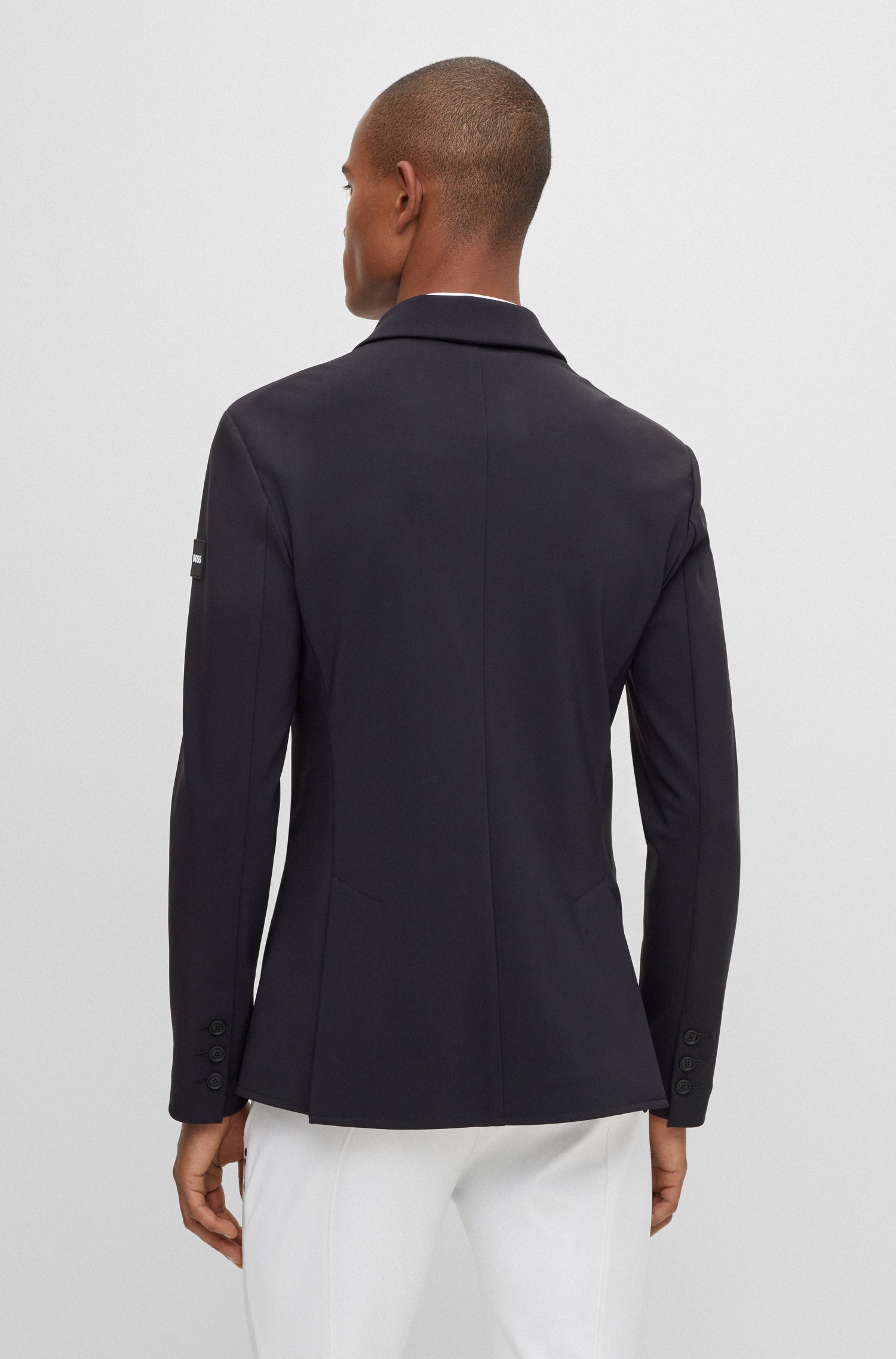 Boss Equestrian Allen Black Mens Competition Jacket