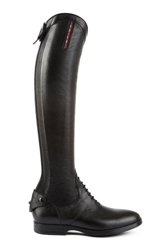 Animo zodiac black leather unisex riding boot