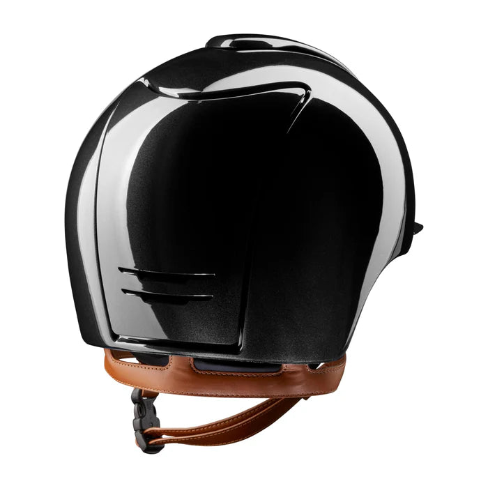 Elevate your riding experience with our Kep Cromo 2.0 Shine Black Riding Hat! This stylish hat features a sleek black design with a stunning beige strap. Made with Cromo 2.0 technology, this hat offers exceptional comfort and protection. Conquer the ring in style and confidence with our Kep Cromo 2.0 Shine Black Riding Hat.