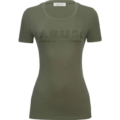 Laguso Lyzz Emb Khaki T-Shirt