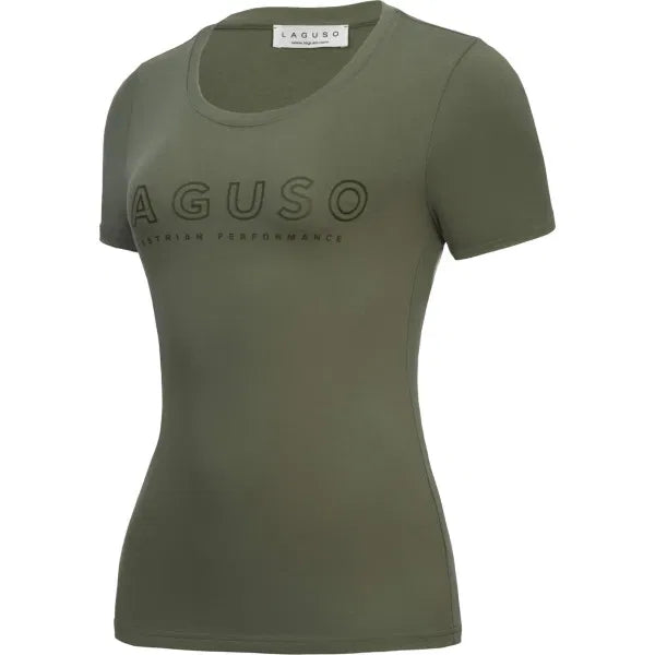 Laguso Lyzz Emb Khaki T-Shirt