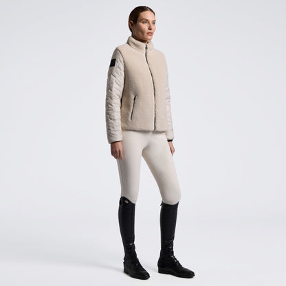 Cavalleria Toscana Teddy Fleece Jacket - Rainy Day