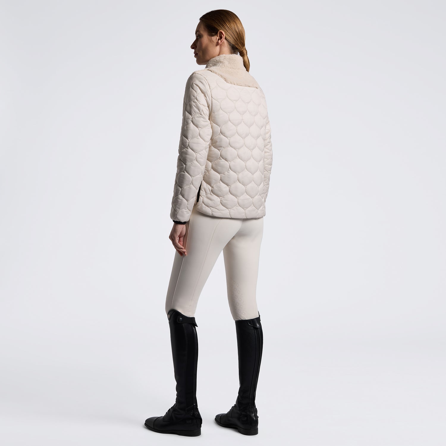 Cavalleria Toscana Teddy Fleece Jacket - Rainy Day