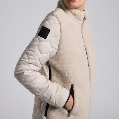 Cavalleria Toscana Teddy Fleece Jacket - Rainy Day
