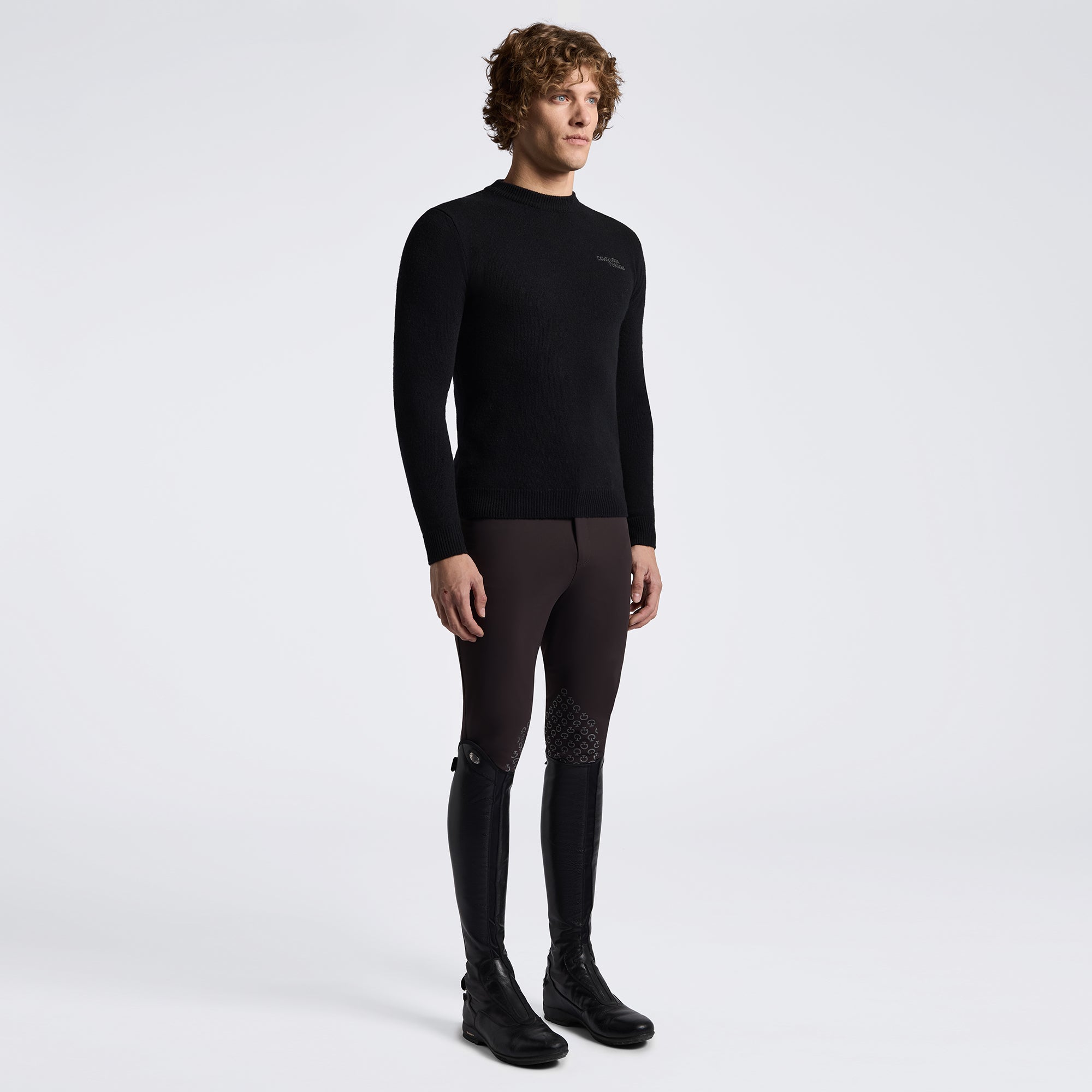 Cavalleria Toscana Men’s Will Crew Neck Jumper