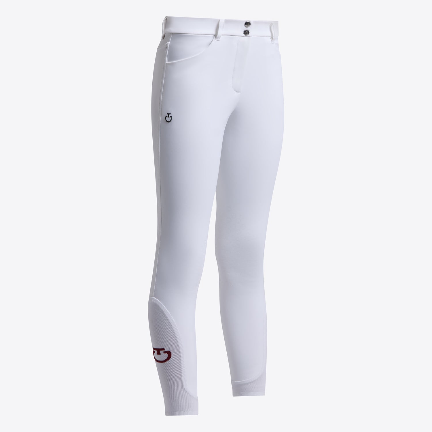 Cavalleria Toscana Girls High Wait Breeches - White