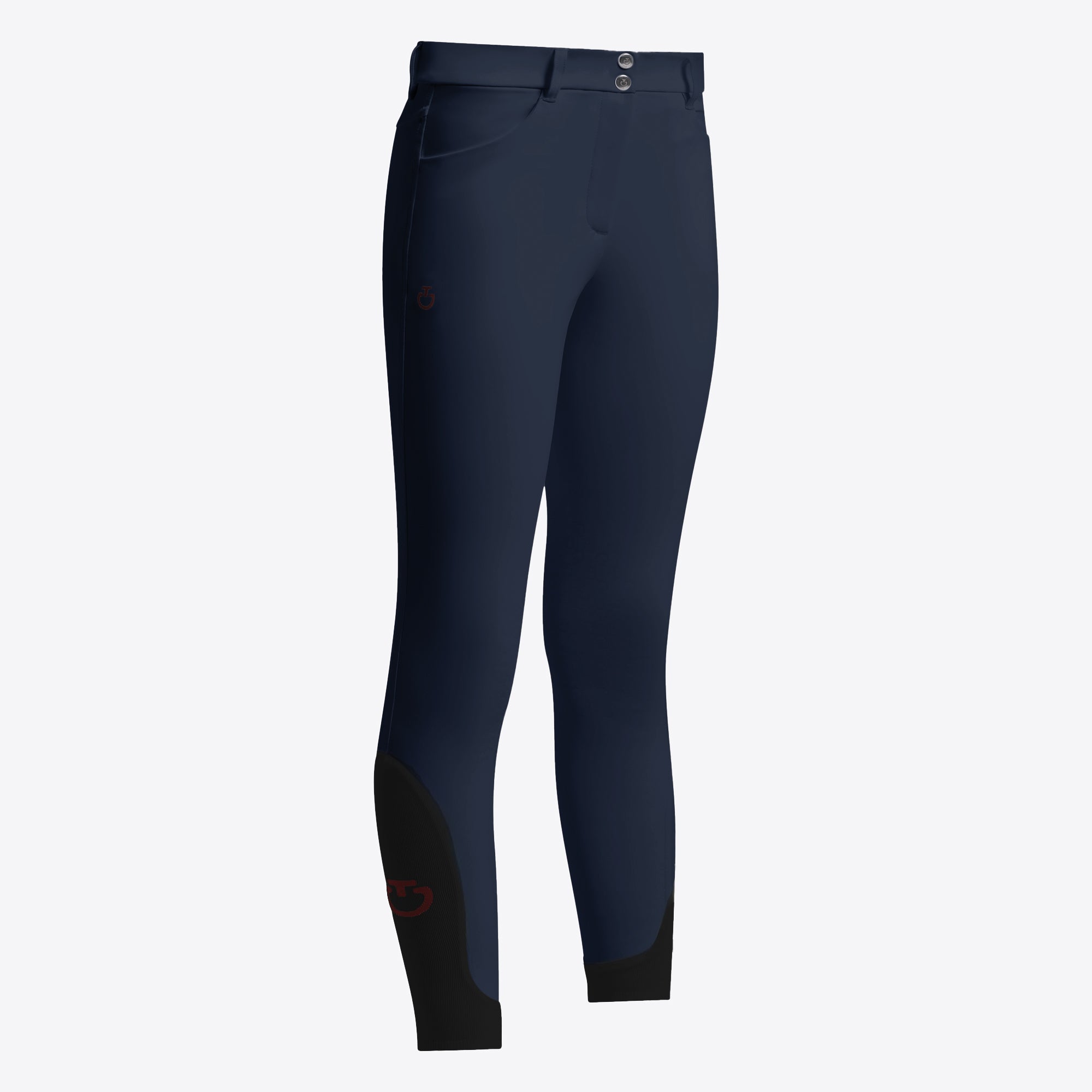 Cavalleria Toscana Girls High Waist Breeches - Navy