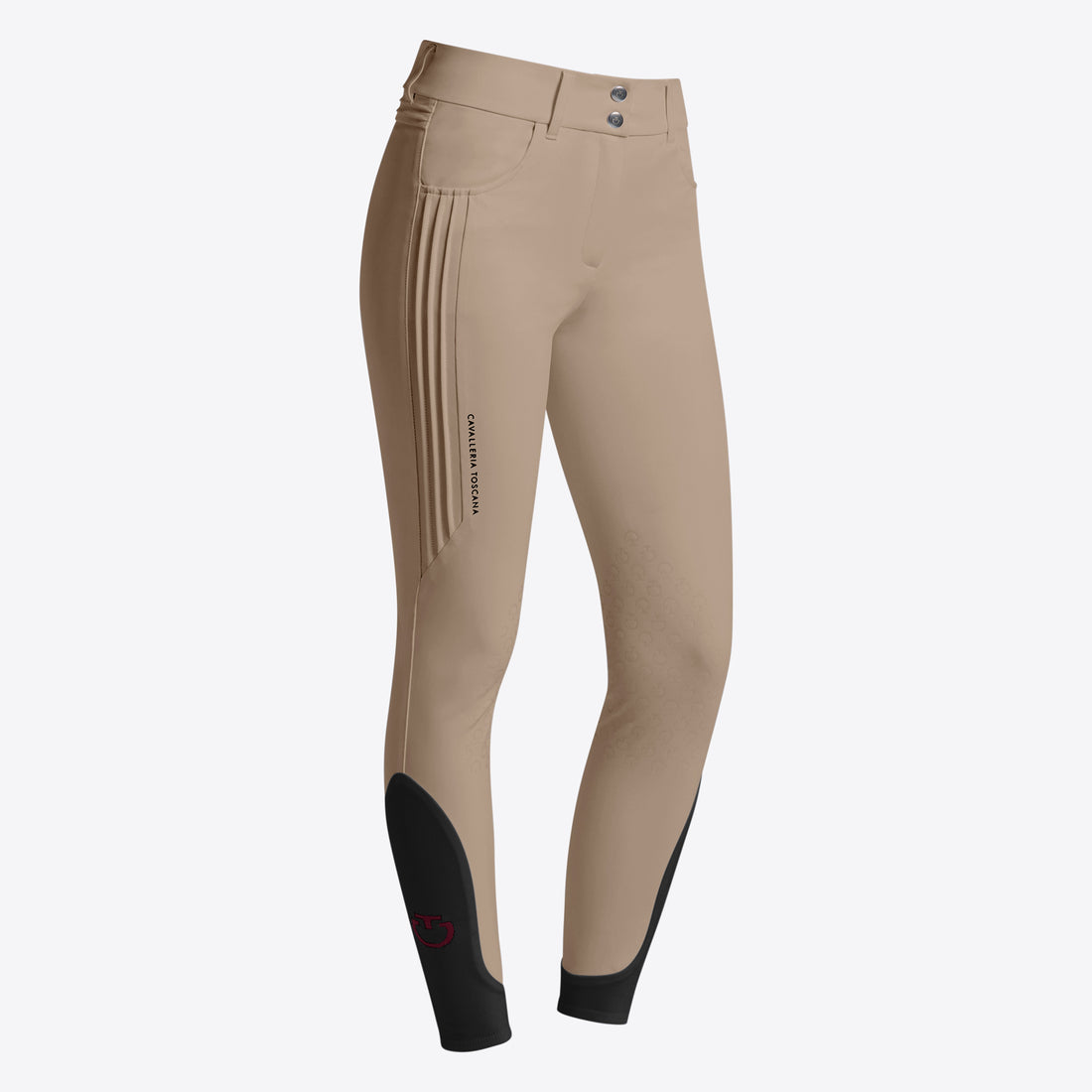 Cavalleria Toscana Pleated Insert Knee Patch Breeches