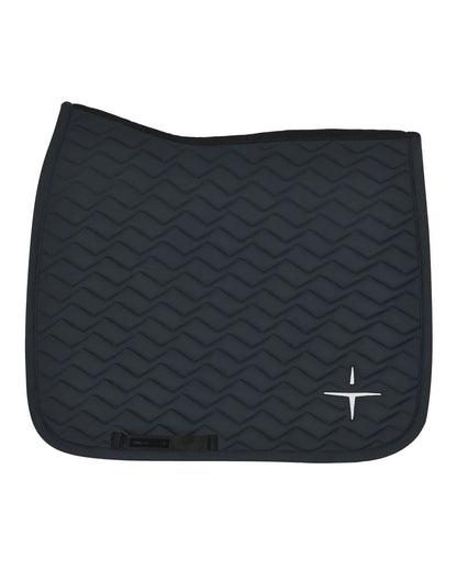 Trolle Shevron Tech Jersey Dressage Saddle Pad - Grey