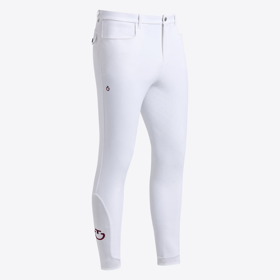 Cavalleria Toscana Mens Full Grip Breeches White