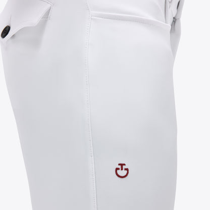Cavalleria Toscana Mens New System Grip Breeches - White 