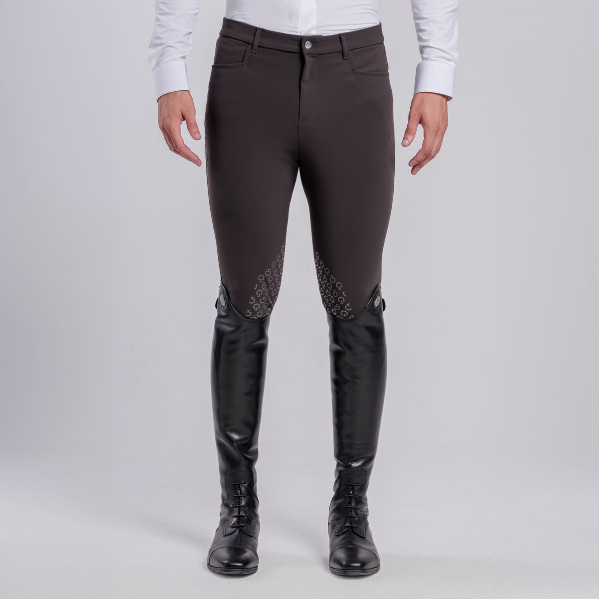 Cavalleria Toscana Men’s System Knee Grip breeches - Expresso