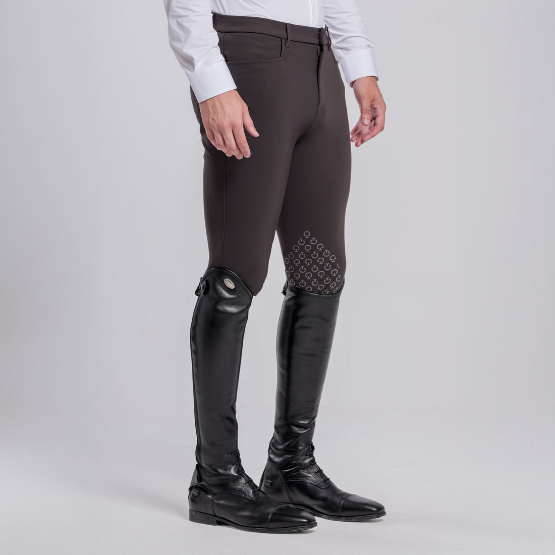 Cavalleria Toscana Men’s System Knee Grip breeches - Expresso