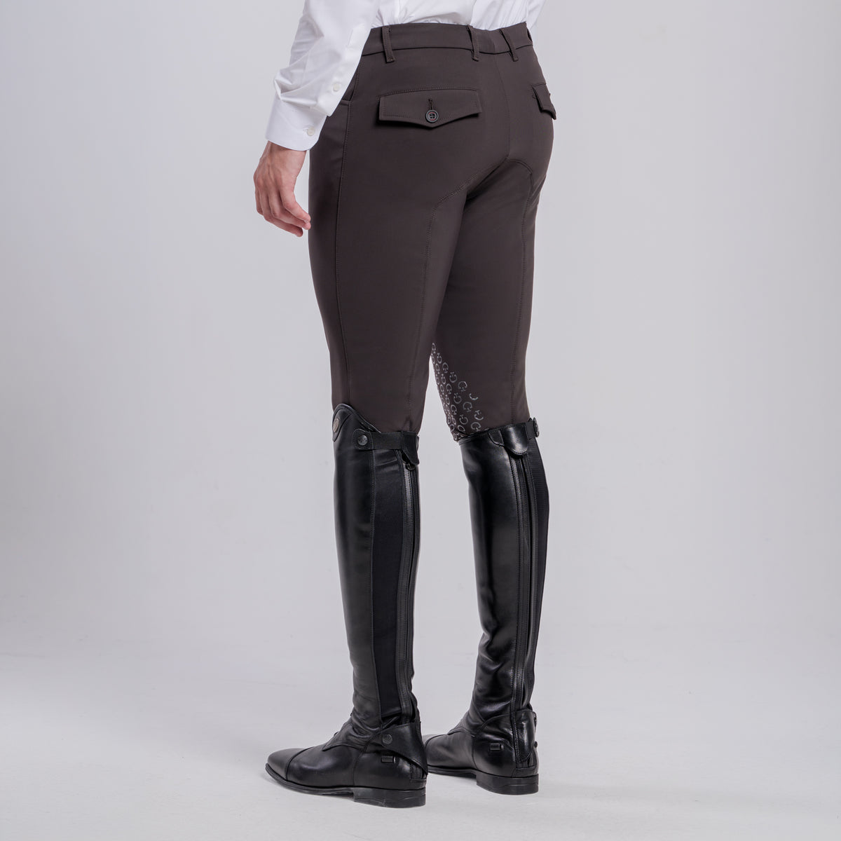 Cavalleria Toscana Men’s System Knee Grip breeches - Expresso