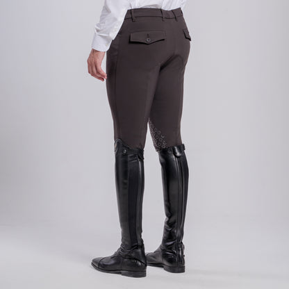 Cavalleria Toscana Men’s System Knee Grip breeches - Expresso