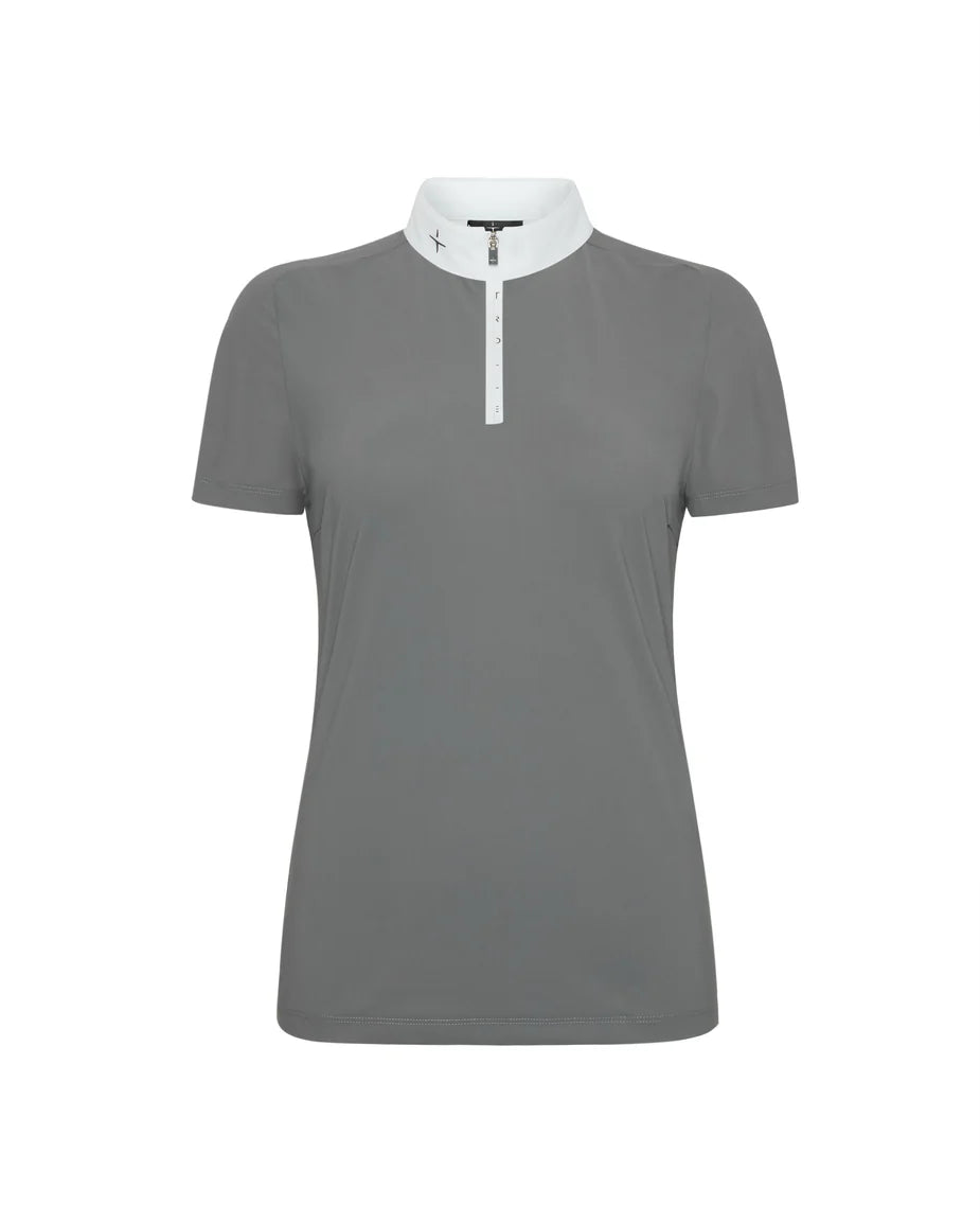 Trolle Aero Female Competition Polo Balance Stone grey