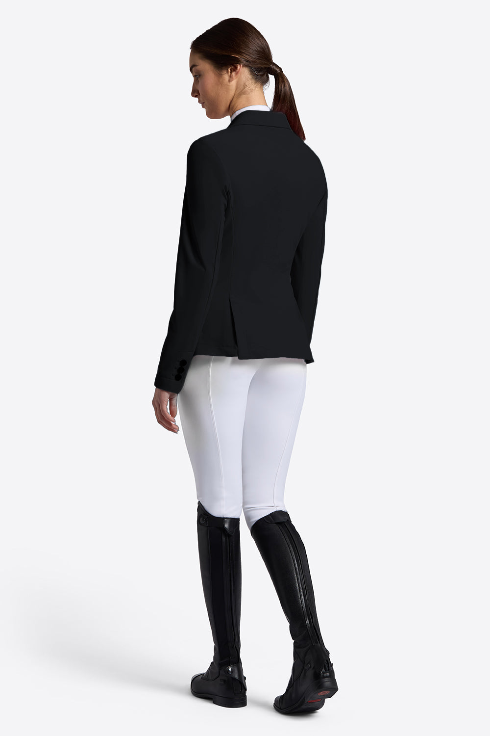 Riders Gene Women’s Competition Jacket with Rhinestones - Black