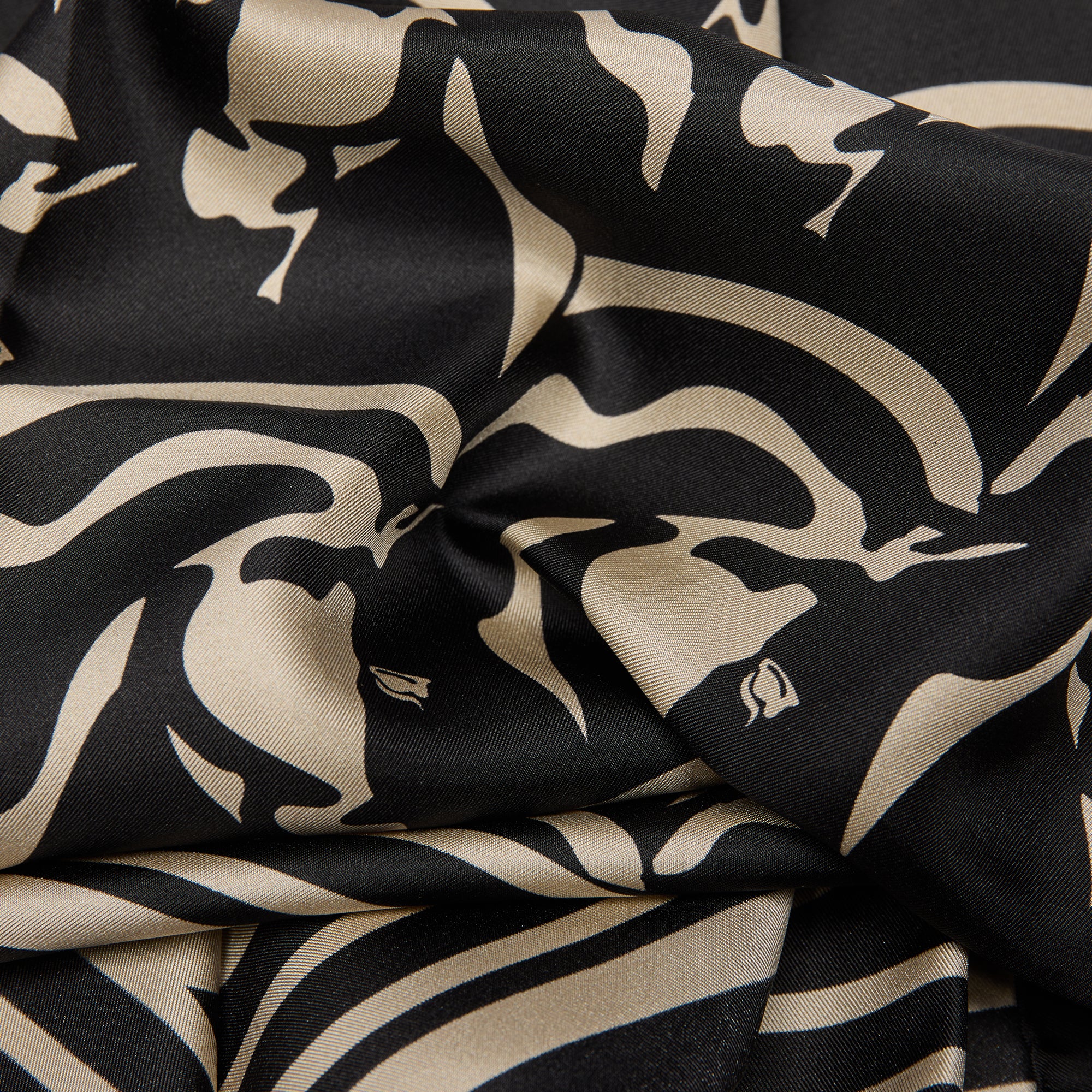 Cavalleria Toscana Horses Silk Pattern Foulard
