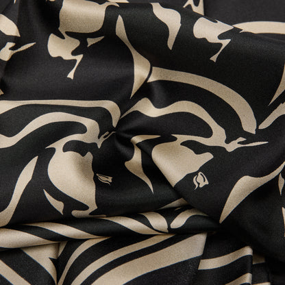 Cavalleria Toscana Horses Silk Pattern Foulard
