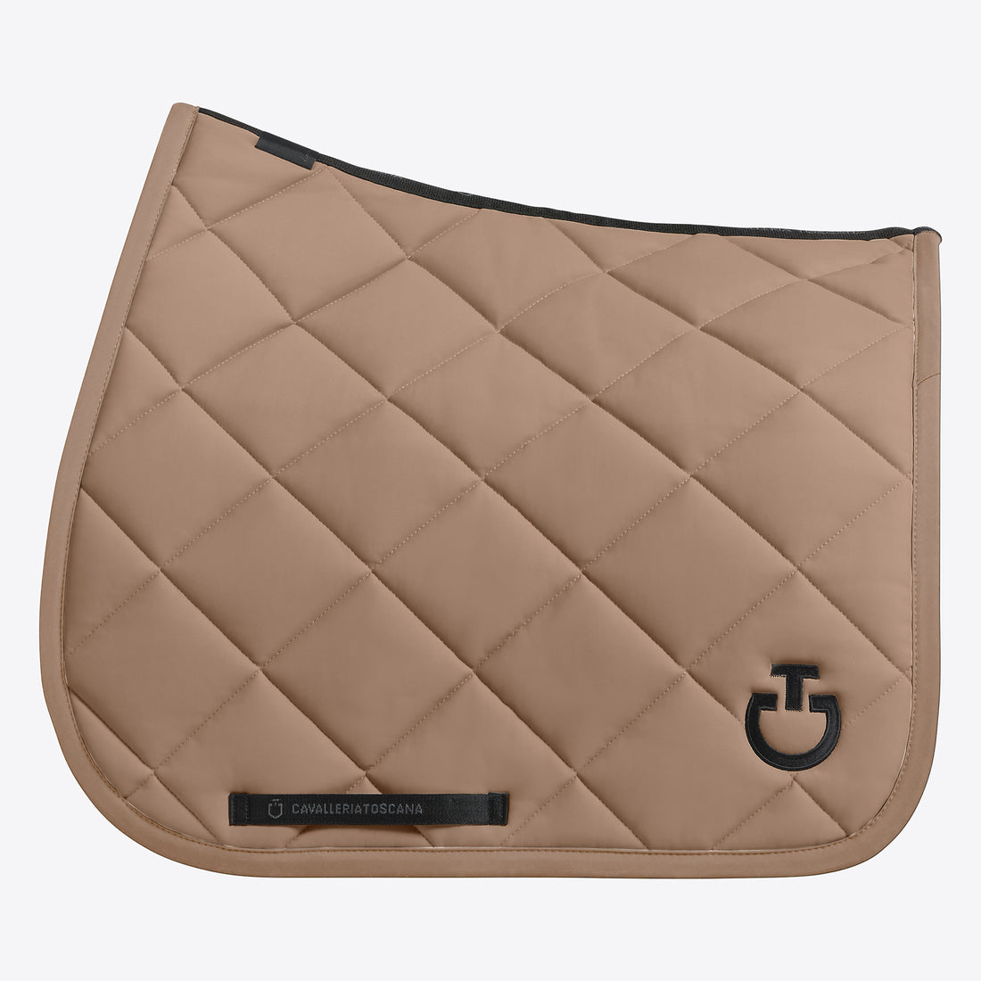 Cavalleria Toscana Diamond Quilted Jersey Dressage Saddle Pad