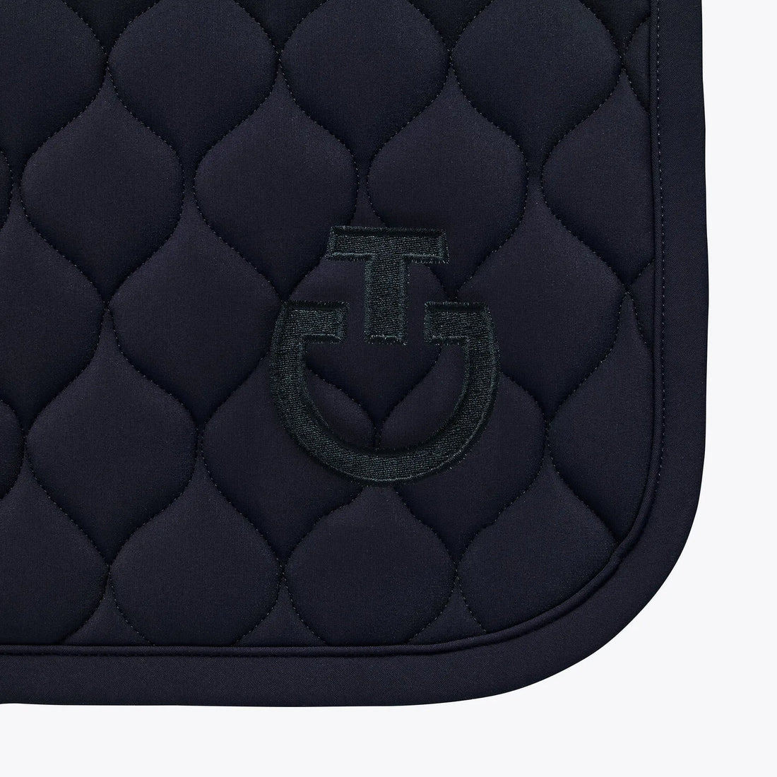 Cavalleria Toscana Circular Quilting Jumping Saddle Pad Navy