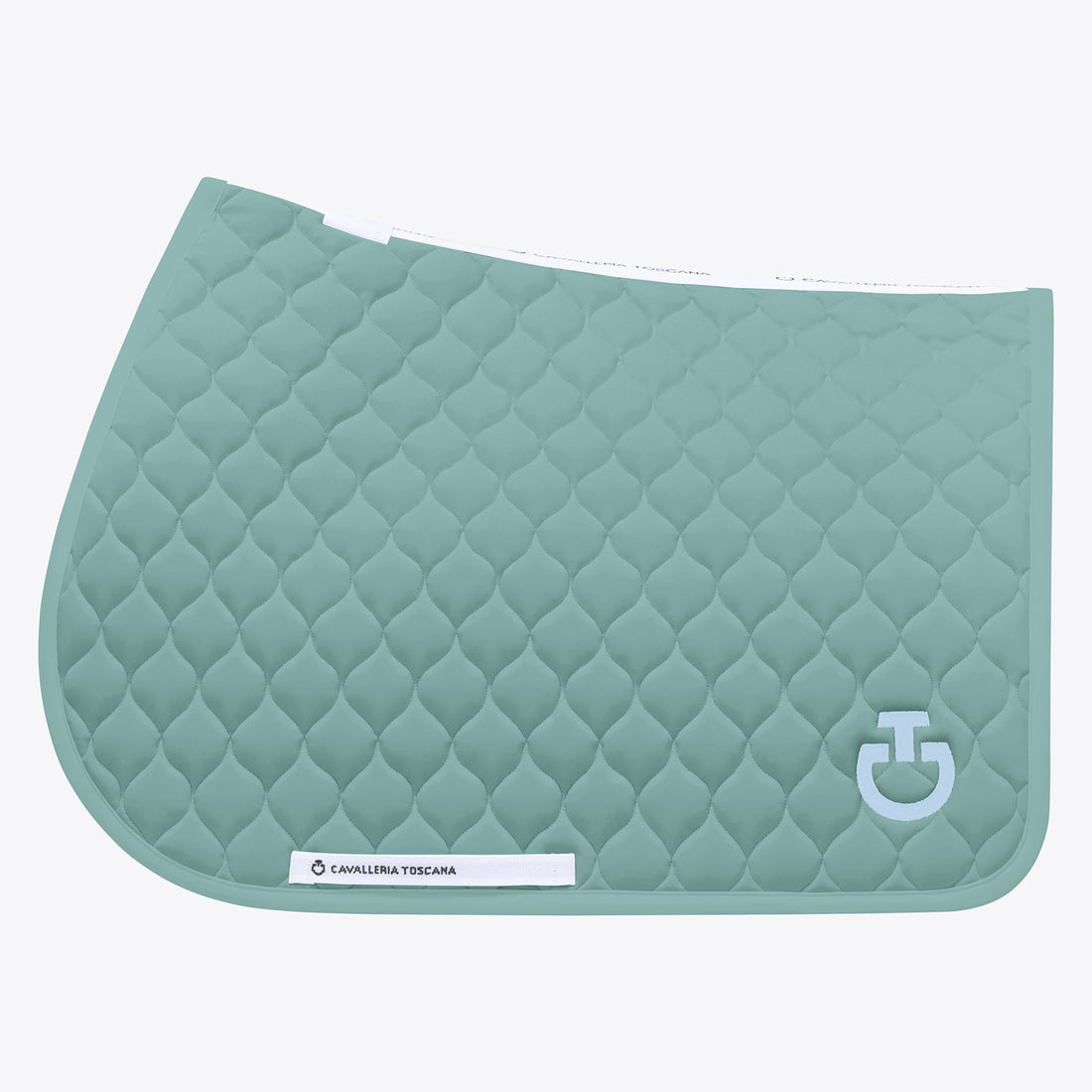 Cavalleria Toscana Circular Quilted Jersey Jumping Saddle Pad 