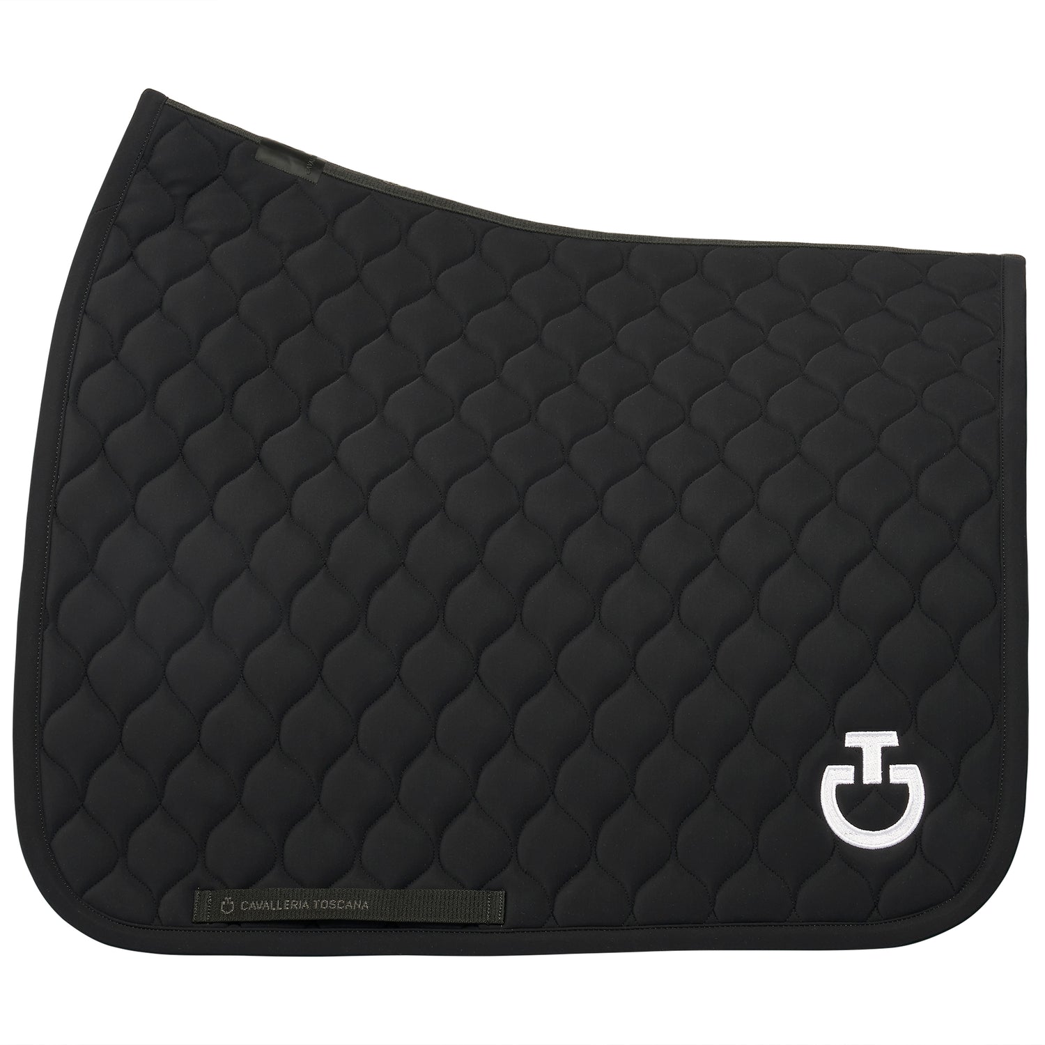 Cavalleria Toscana Circular Quilted Jersey Jumping Saddle Pad