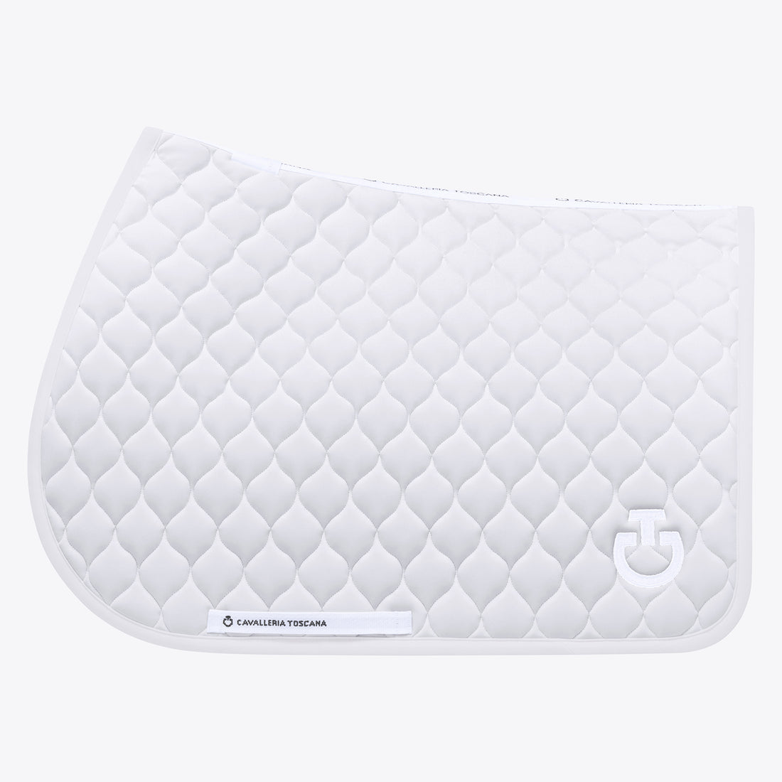 Cavalleria Toscana Circular Quilted Jersey Jumping Saddle Pad