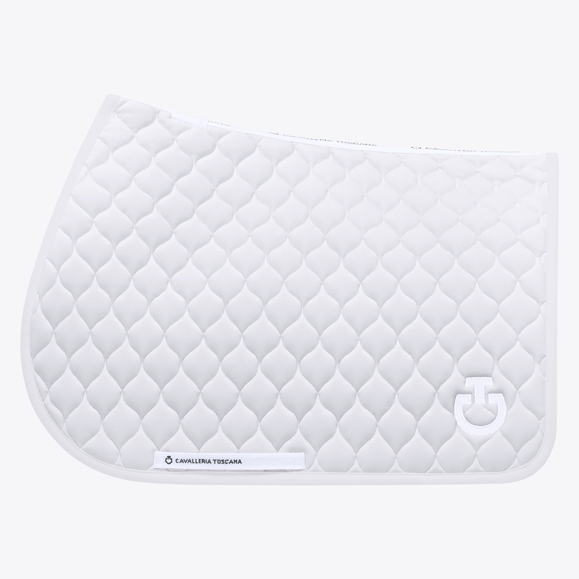 Cavalleria Toscana Circular Quilted Jersey Jumping Saddle Pad