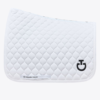 Cavalleria Toscana Circular Quilted Jersey Dressage Saddle Pad 