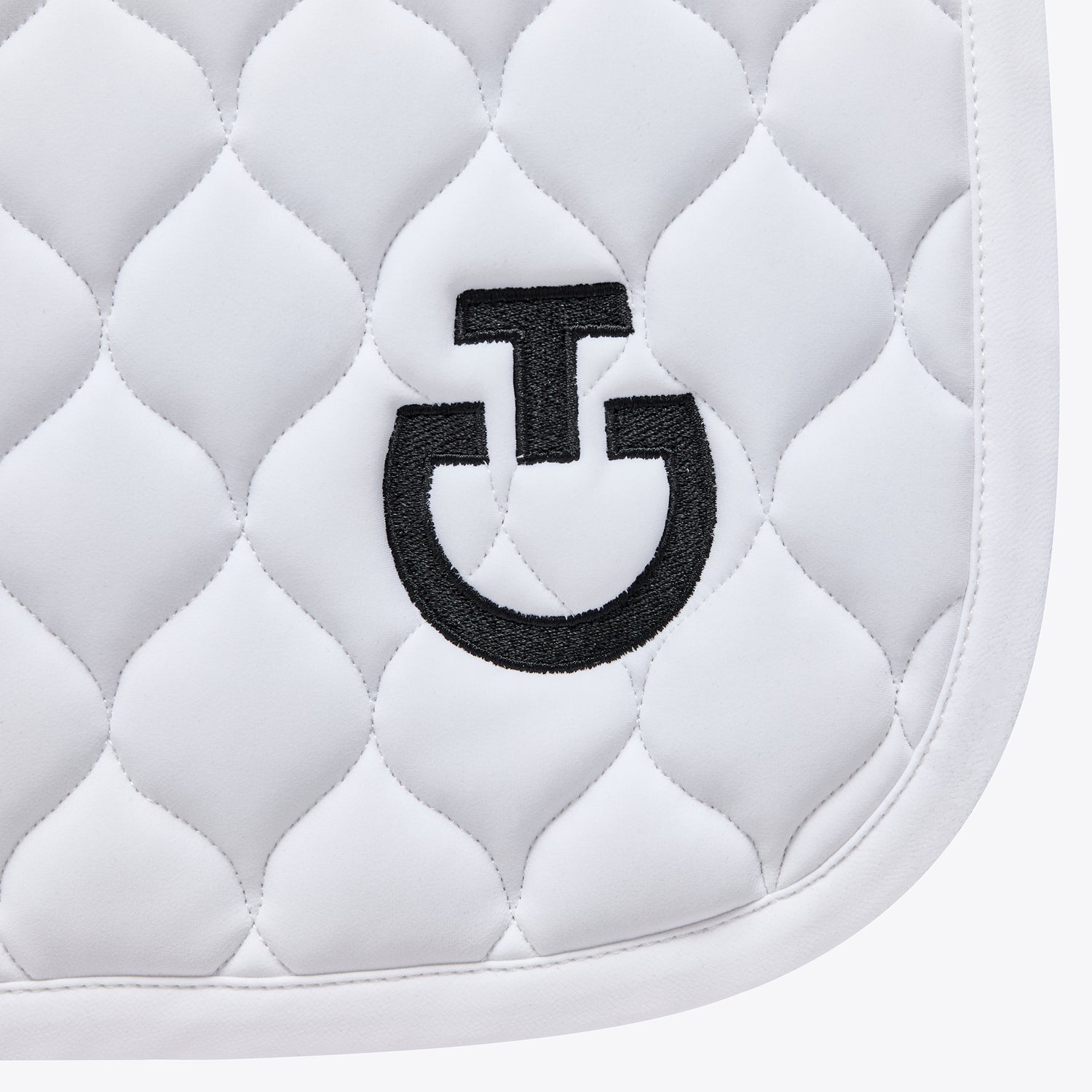 Cavalleria Toscana Circular Quilted Jersey Dressage Saddle Pad 