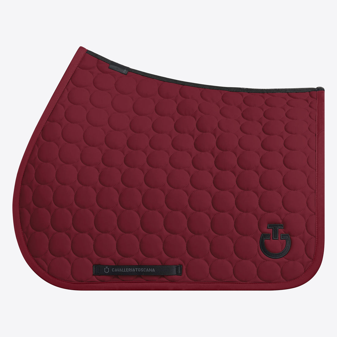 Cavalleria Toscana Circular Quilted Jersey Jumping Saddle Pad