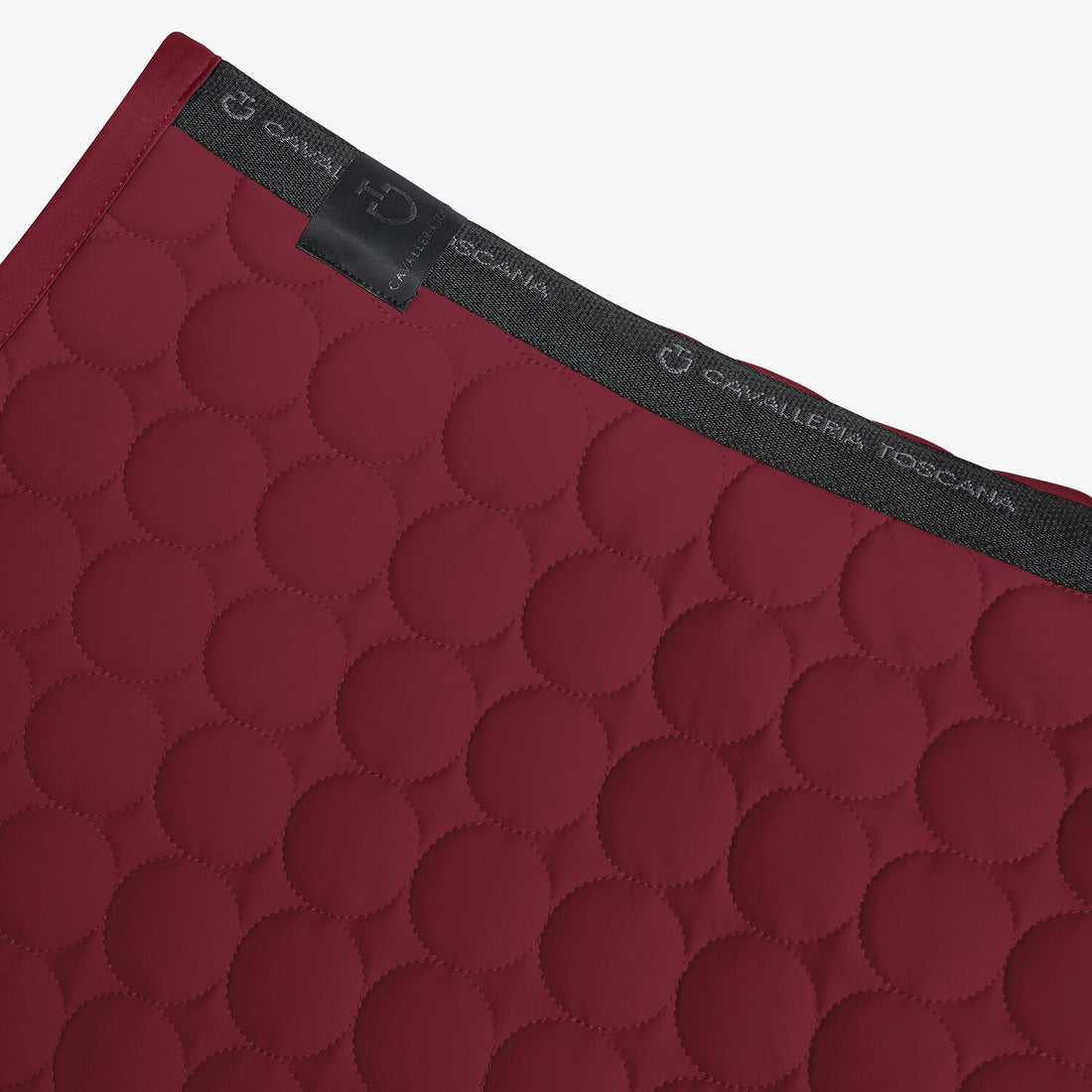 Cavalleria Toscana Circular Quilted Jersey Jumping Saddle Pad