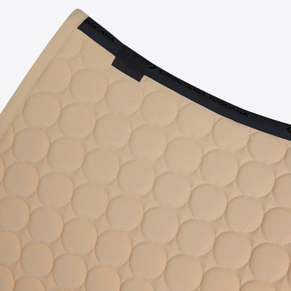 Cavalleria Toscana Circle Quilted Jumping Saddle Pad - Aluminium