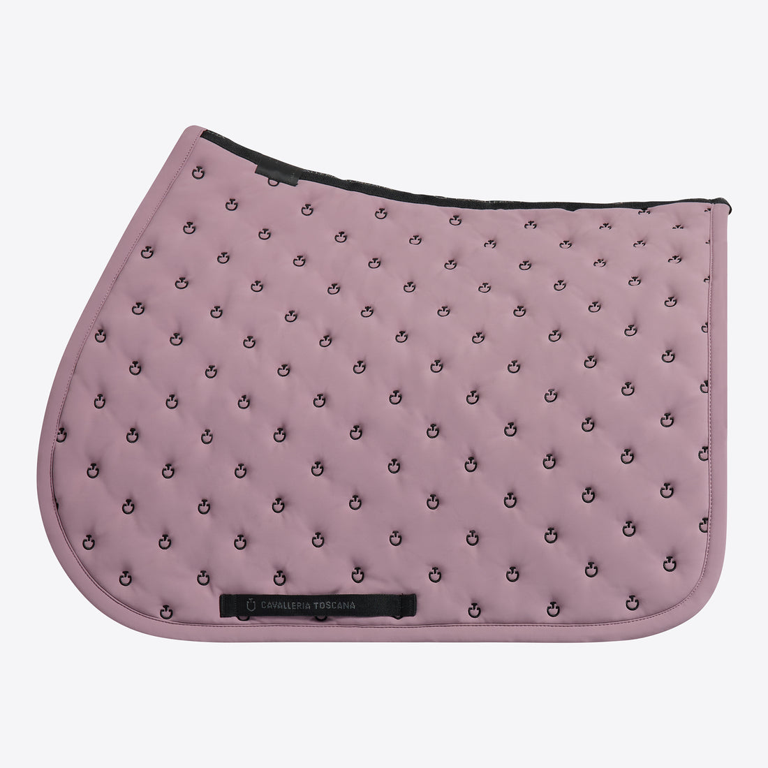 Cavalleria Toscana Embrodery Quilted Jumping Saddle Pad