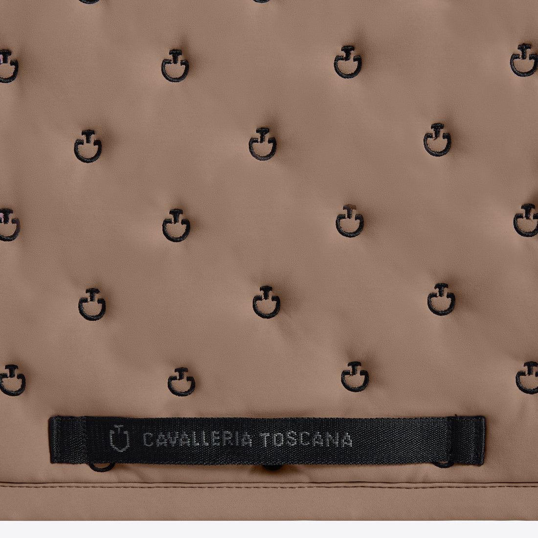 Cavalleria Toscana Embrodery Quilted Jumping Saddle Pad