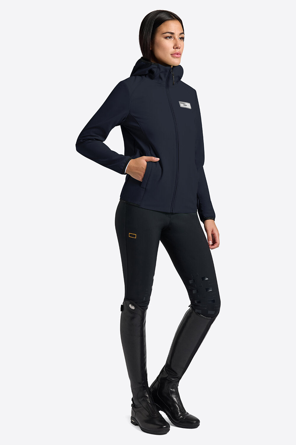 Cavalleria Toscana Rider’s Gene Women’s Softshell with Hood and Zip