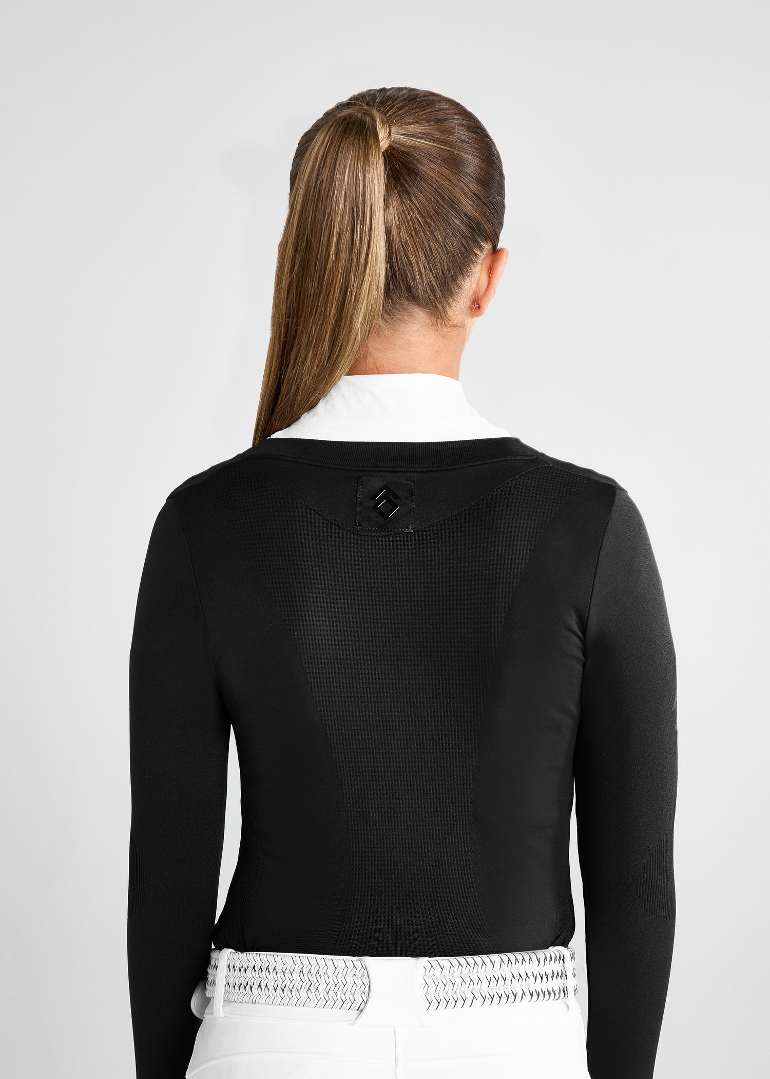 Aztec Diamond Young Rider Black Show Sweater  At IG Equine Boutique 