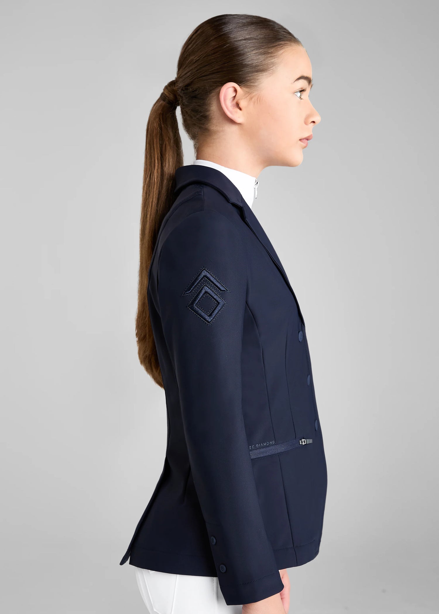 Aztec Diamond Navy Competition Jacket @IGEQUINE