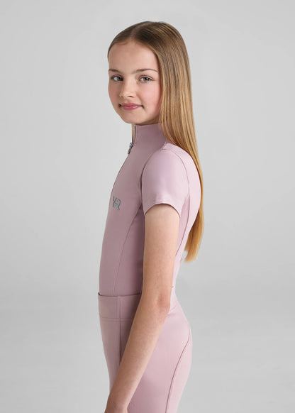 Aztec Diamond Pink Short Sleeve Base Layer