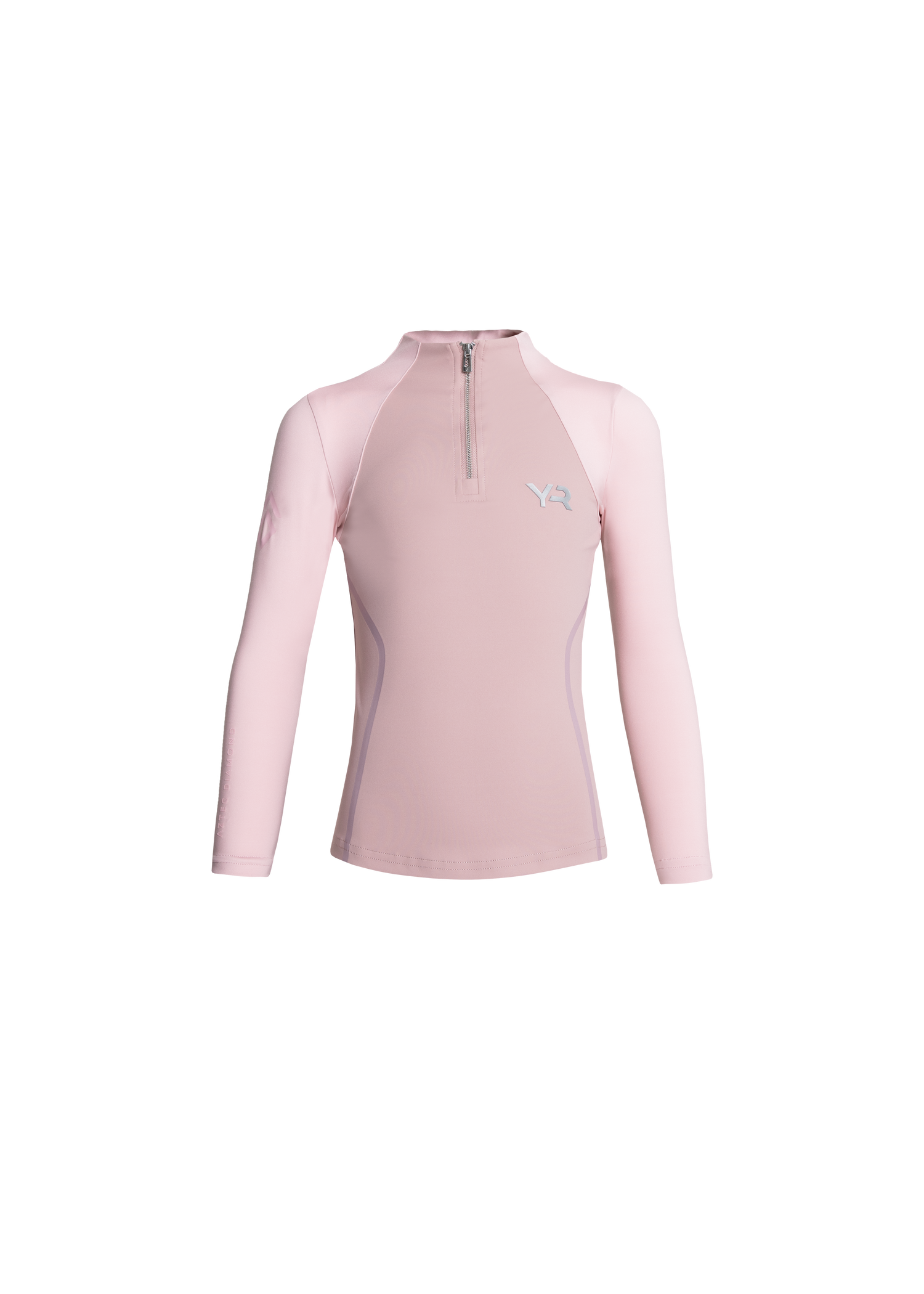 Aztec Diamond Young Rider Pink Colour Black Base Layer At IG Equine Boutique 