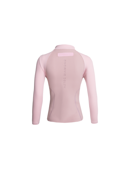 Aztec Diamond Young Rider Pink Colour Black Base Layer At IG Equine Boutique 