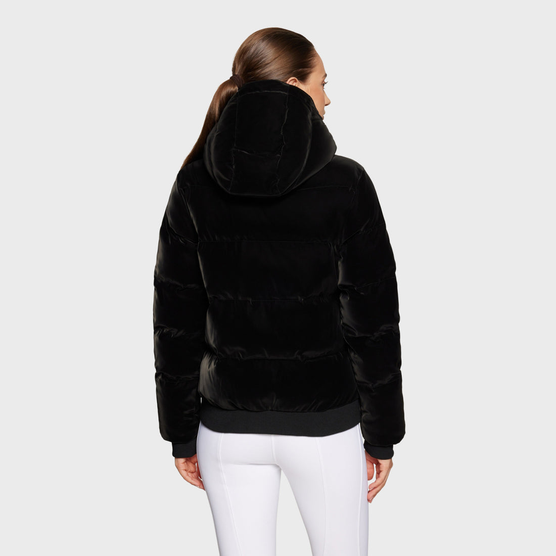 Samshield Billivelour Black Velour Puffer jacket