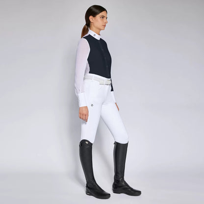 Cavalleria Toscana Jersey Polka Dot Long Sleeve Competition Shirt