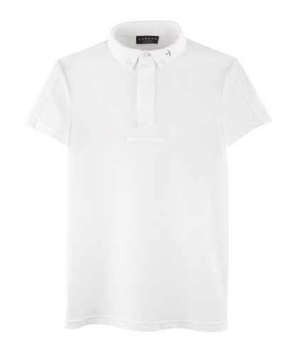 Laguso mens Luca Logo White Show Shirt 