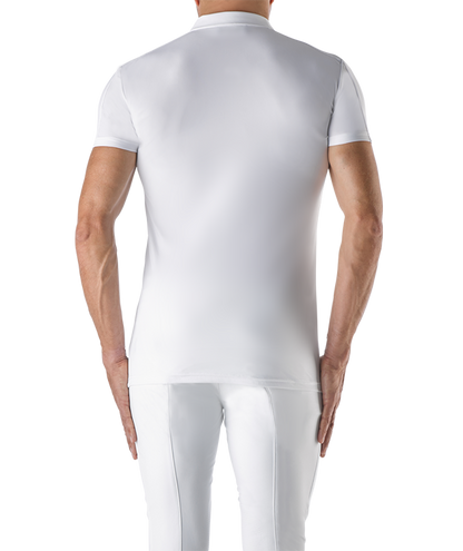 Laguso mens Luca Logo White Show Shirt 